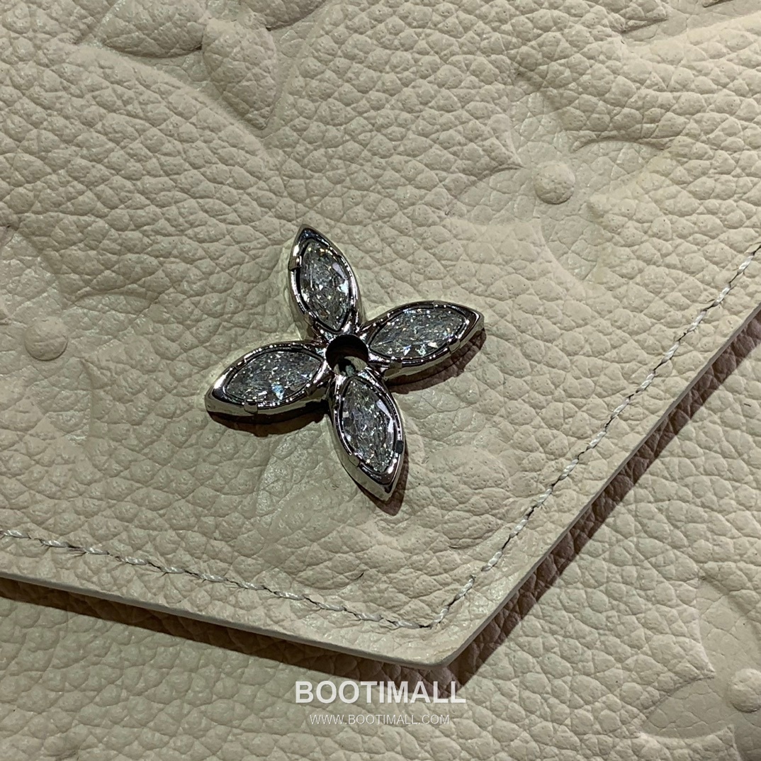 Louis Vuitton Victorine Wallet Monogram Empreinte Leather Wallet 루이비통 빅토린 월릿 모노그램 앙프렝뜨 레더 지갑 12cm 5