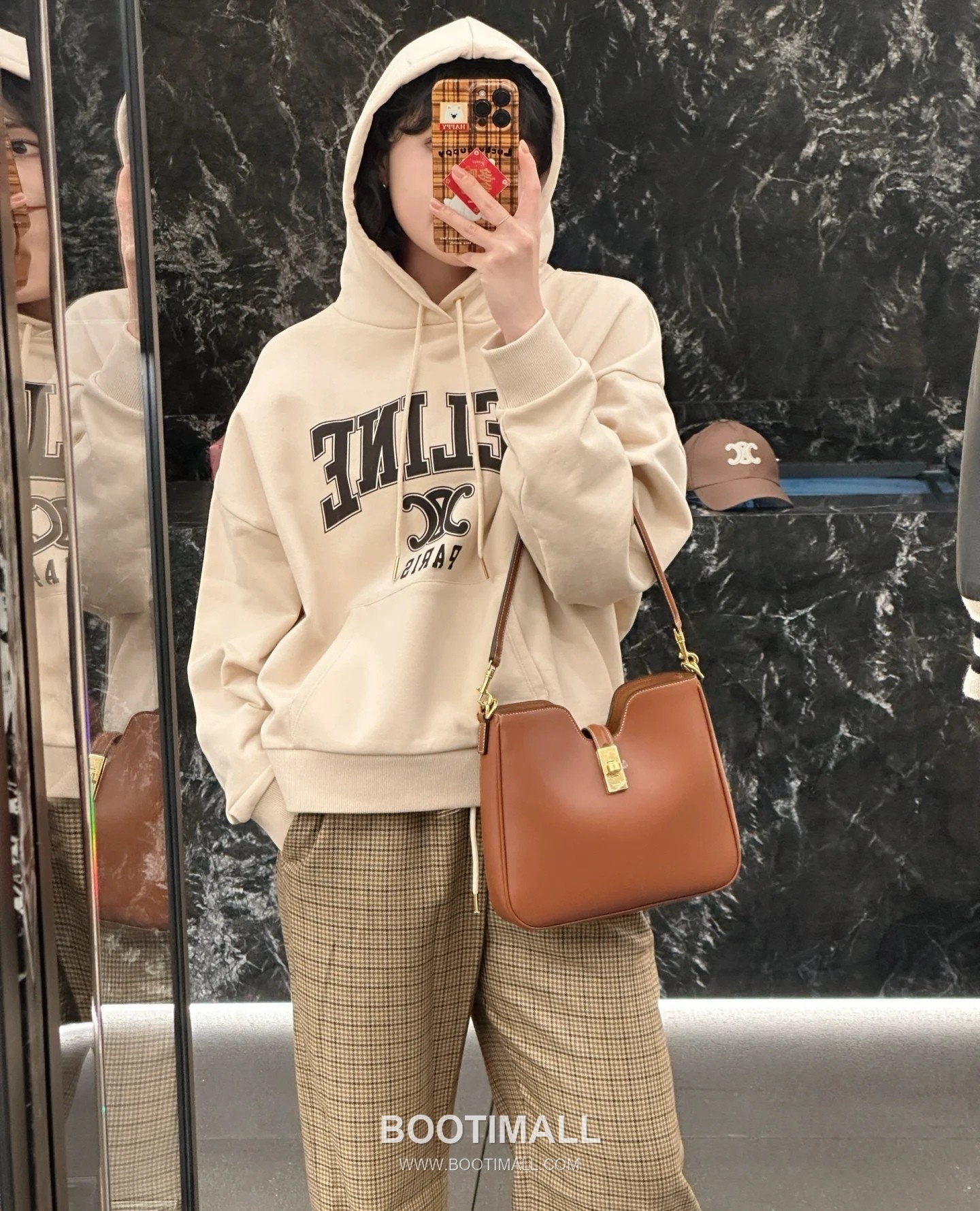 Louis Vuitton Lock Chain Italian Cowhide Brown Crossbody Bag 루이비통 락 체인 이탈리아 소가죽 브라운 크로스백 24.5cm 1