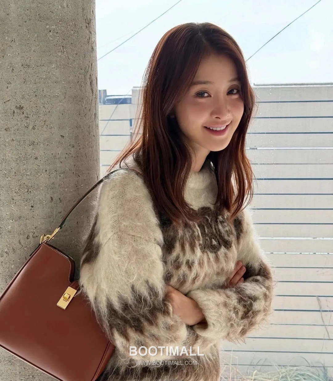 Louis Vuitton Lock Chain Italian Cowhide Brown Crossbody Bag 루이비통 락 체인 이탈리아 소가죽 브라운 크로스백 24.5cm 6