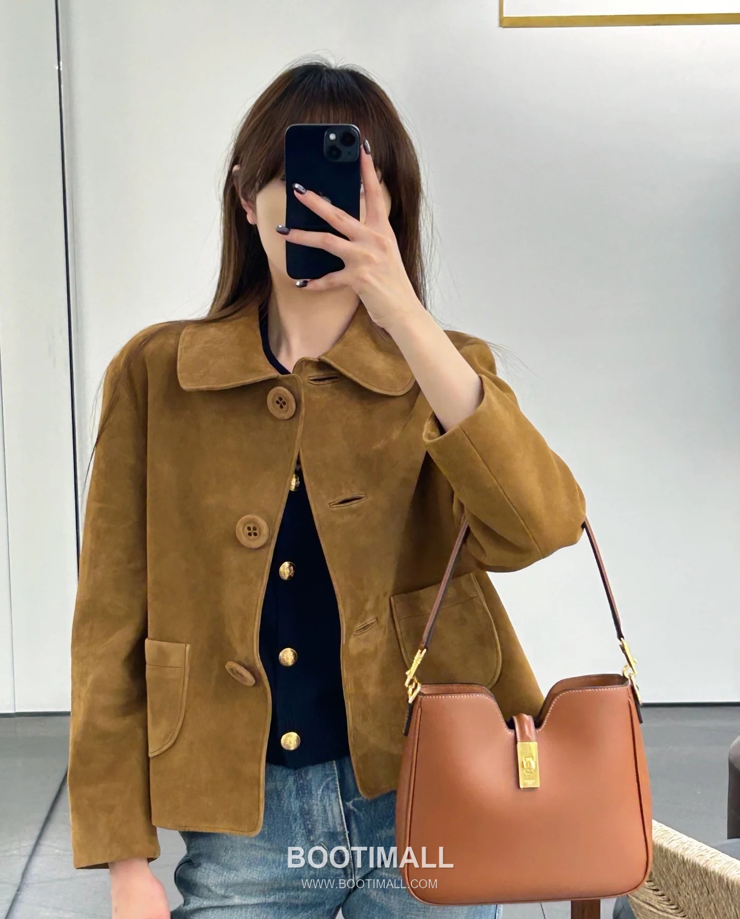 Louis Vuitton Lock Chain Italian Cowhide Brown Crossbody Bag 루이비통 락 체인 이탈리아 소가죽 브라운 크로스백 24.5cm 7