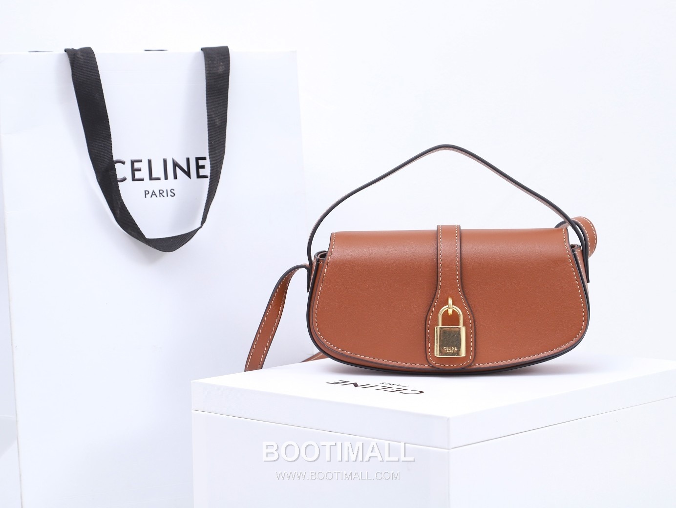 Celine Tabou 101592 Italian Cowhide Brown Clutch Bag 셀린느 타부 101592 이탈리아 소가죽 브라운 클러치백 18cm 10