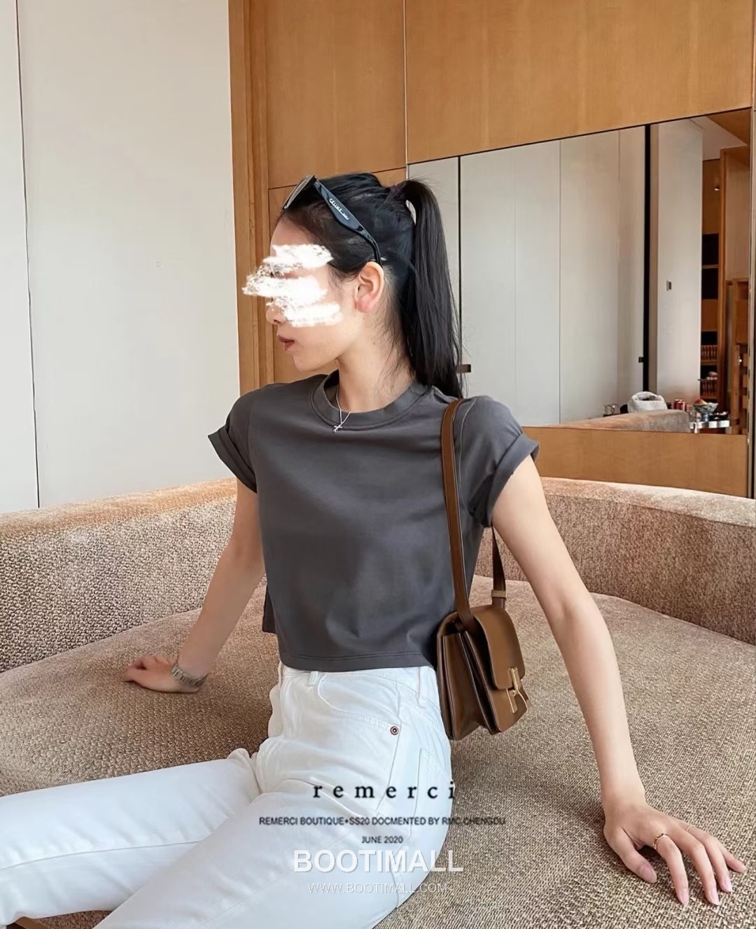 Celine Box 192523 Italian Calfskin Brown Crossbody Bag 셀린느 박스 192523 이탈리아 카프스킨 브라운 크로스백 19cm 4