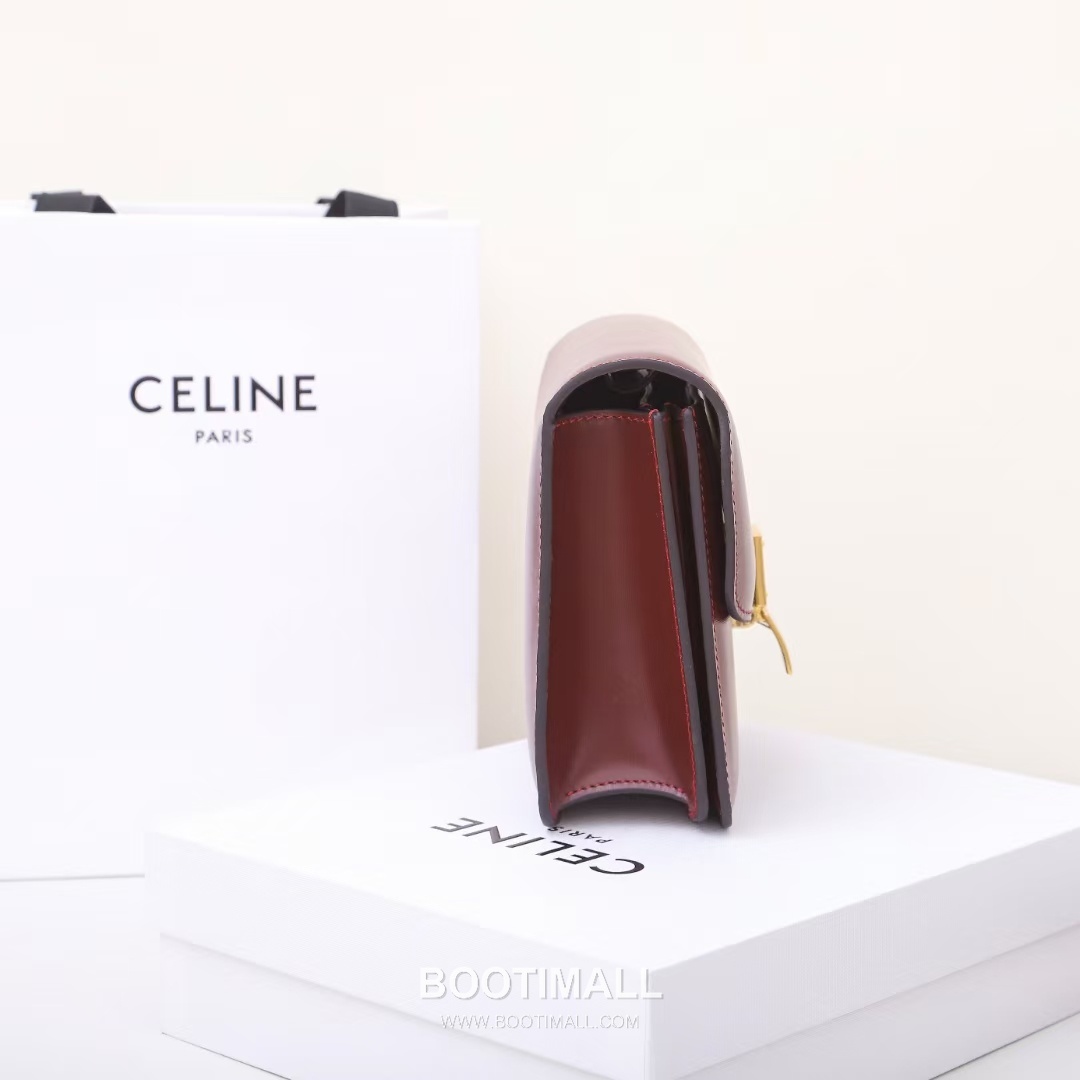 Celine Classic Box Leather Shoulder Bag 셀린느 클래식 박스 레더 숄더백 18.5cm 7