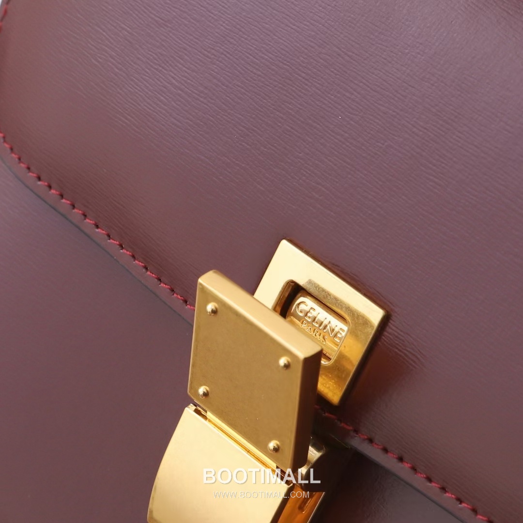 Celine Classic Box Leather Shoulder Bag 셀린느 클래식 박스 레더 숄더백 18.5cm 13