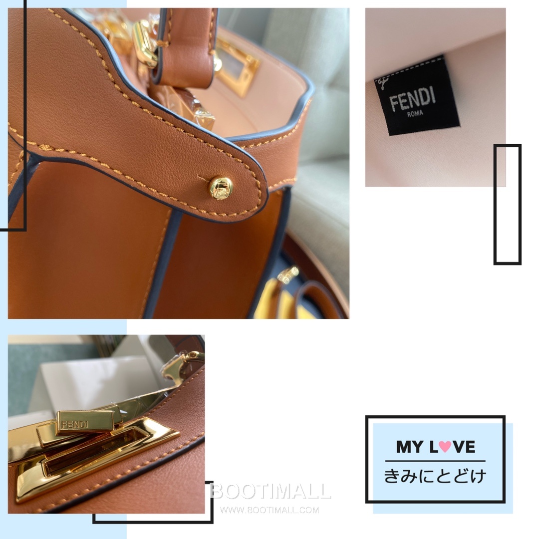 Fendi Peekaboo ISeeU Medium Leather Bag 펜디 피카부 아이씨유 미디엄 레더 백 33.5cm 8