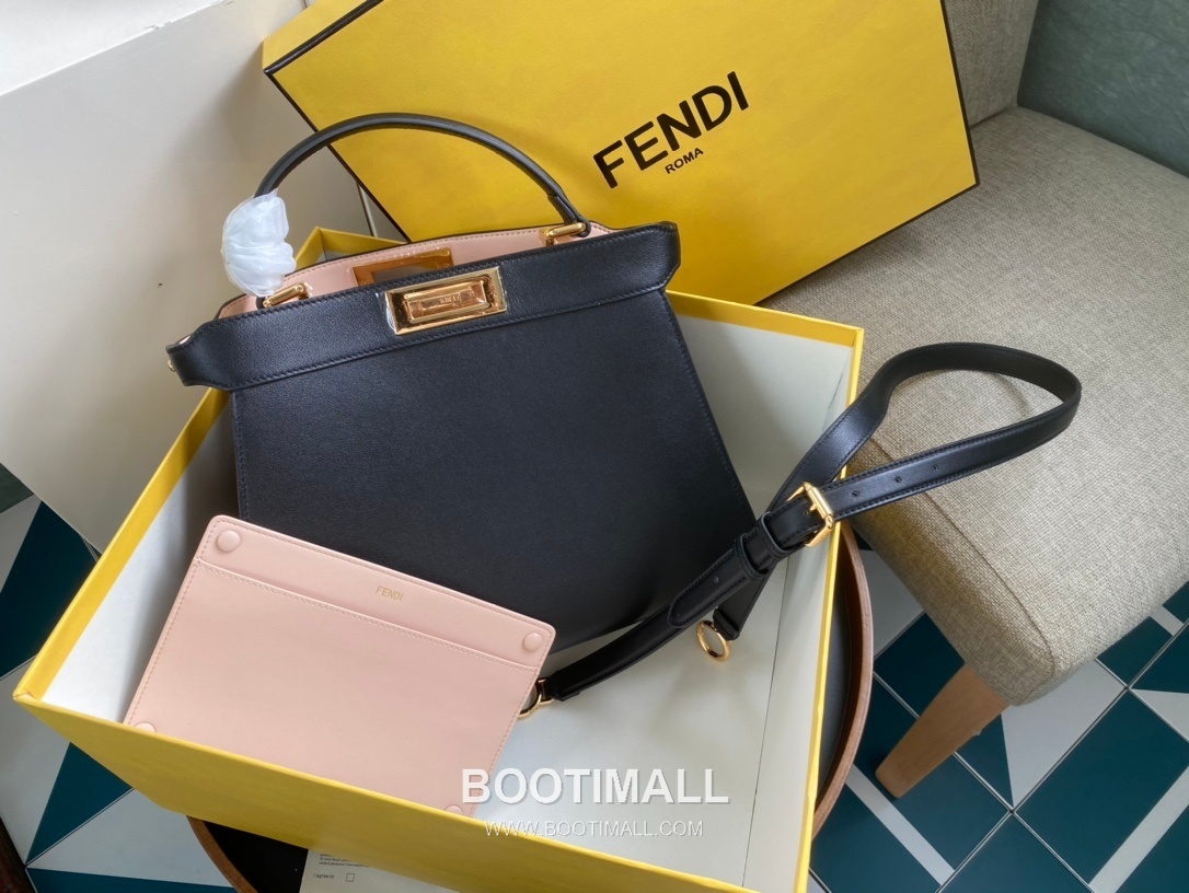 Fendi Peekaboo ISeeU Medium Leather Bag 펜디 피카부 아이씨유 미디엄 레더 백 33.5cm 1