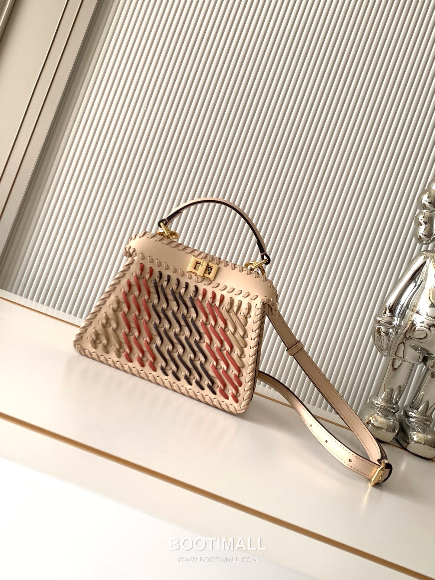 Fendi Peekaboo ISeeU Mini Leather Bag 펜디 피카부 아이씨유 미니 레더 백 20cm 1