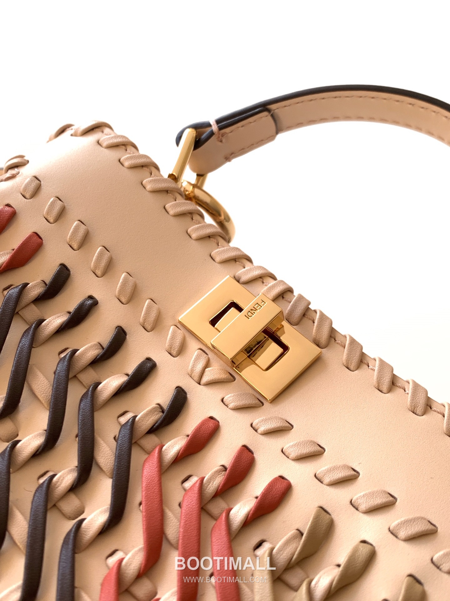 Fendi Peekaboo ISeeU Mini Leather Bag 펜디 피카부 아이씨유 미니 레더 백 20cm 5