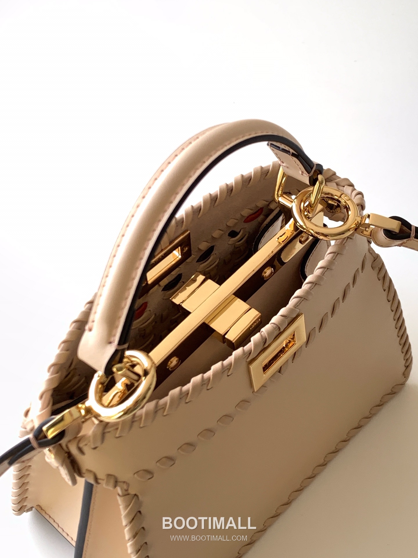 Fendi Peekaboo ISeeU Mini Leather Bag 펜디 피카부 아이씨유 미니 레더 백 20cm 6