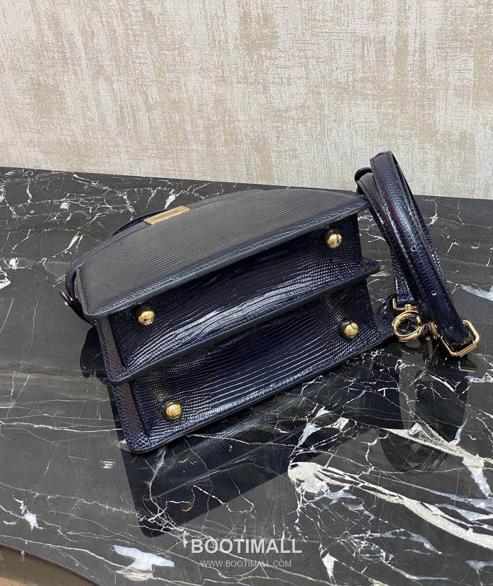 Fendi Peekaboo ISeeU Mini Lizard Leather Bag 펜디 피카부 아이씨유 미니 리자드 레더 백 20cm 6