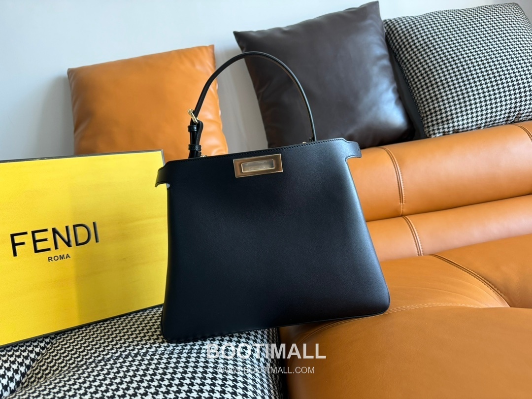 Fendi Peekaboo Soft Medium Calfskin Leather Bag 펜디 피카부 소프트 미디엄 카프스킨 레더 백 33cm 2