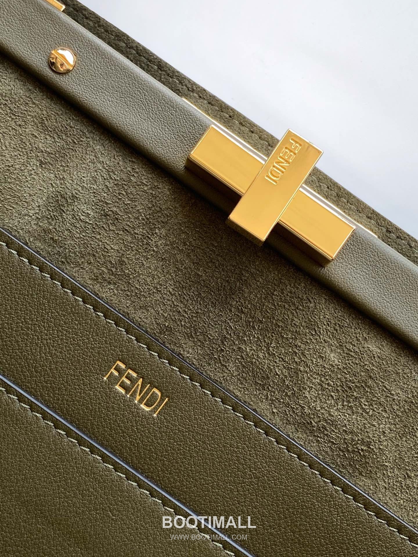 Fendi Peekaboo Soft Medium Calfskin Leather Bag 펜디 피카부 소프트 미디엄 카프스킨 레더 백 33cm 9