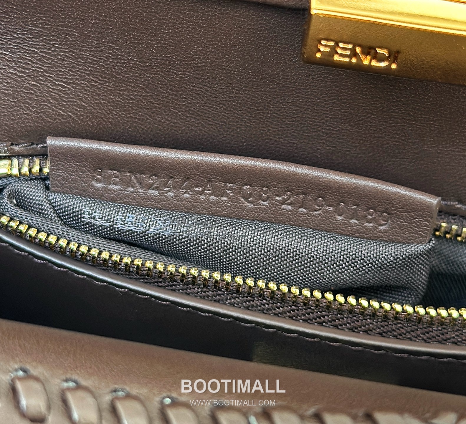 Fendi Peekaboo Small Calfskin Leather Bag 펜디 피카부 스몰 카프스킨 레더 백 23cm 8