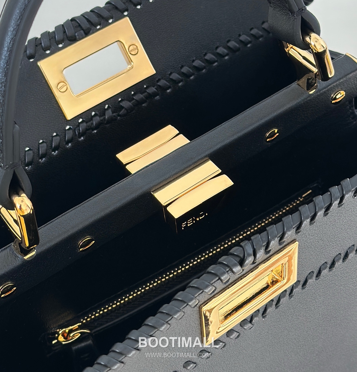 Fendi Peekaboo Small Calfskin Leather Bag 펜디 피카부 스몰 카프스킨 레더 백 23cm 6