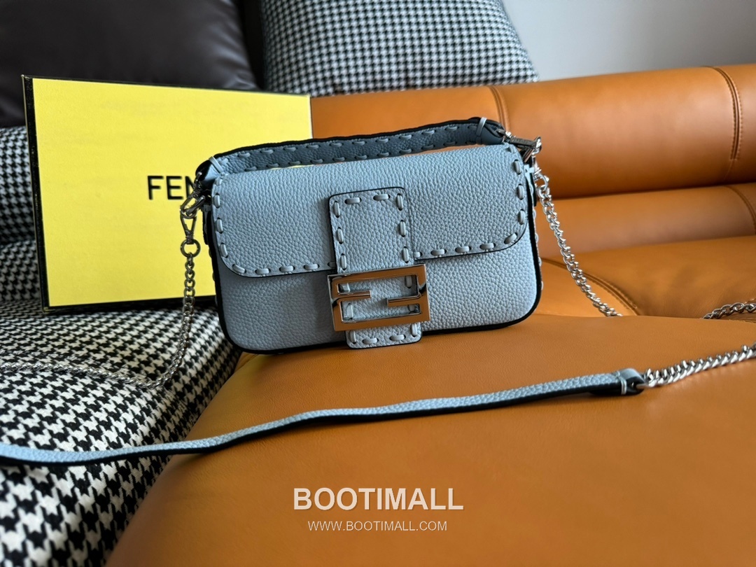 Fendi Baguette Mini Cuoio Romano Leather Bag 펜디 바게트 미니 쿠오이오 로마노 레더 백 20cm 1