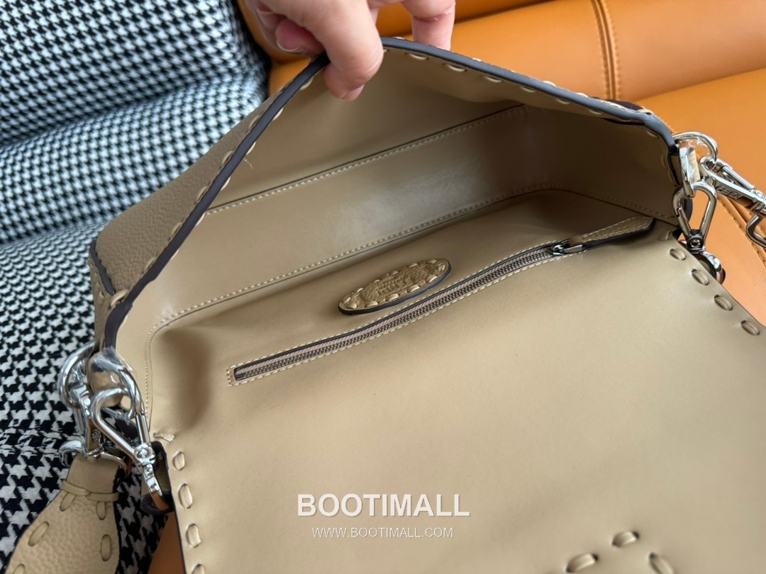 Fendi Baguette Medium Cuoio Romano Leather Bag 펜디 바게트 미디엄 쿠오이오 로마노 레더 백 27cm 7