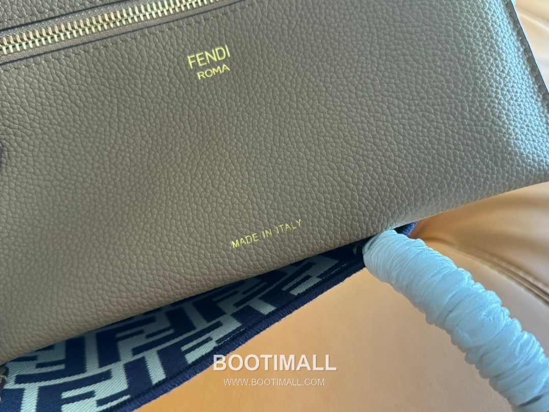 Fendi Baguette Small Tote Pequin FF Jacquard Fabric Bag 펜디 바게트 스몰 토트 페퀸 FF 자카드 패브릭 백 23cm 8