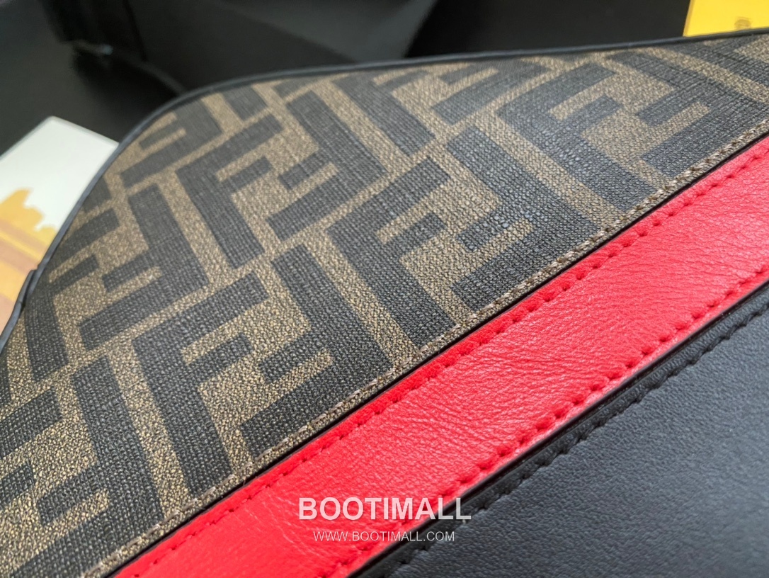 Fendi Camera Case FF Jacquard Fabric Bag 펜디 카메라 케이스 FF 자카드 패브릭 백 22cm 6