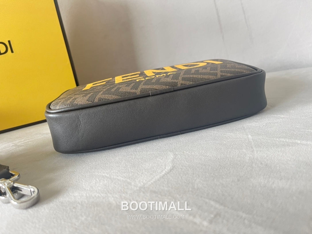 Fendi Camera Case FF Jacquard Fabric Bag 펜디 카메라 케이스 FF 자카드 패브릭 백 22cm 5