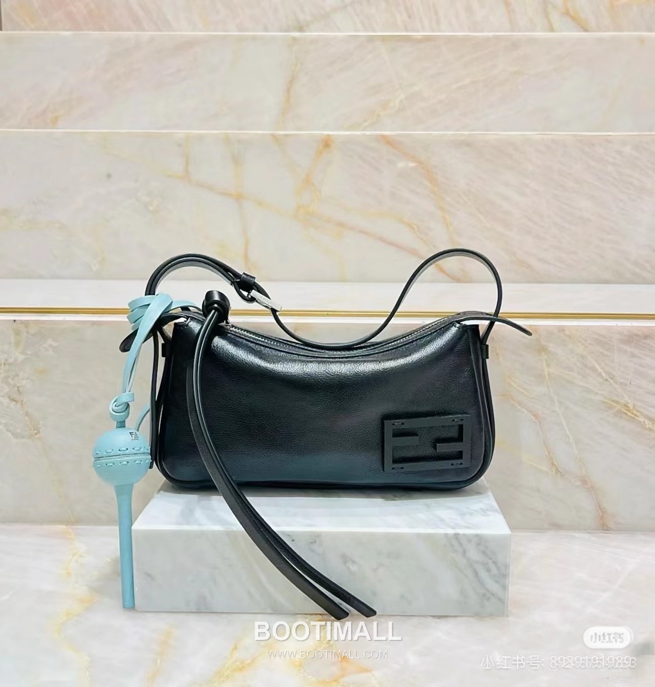 Fendi Simply FENDI Medium Calfskin Leather Bag 펜디 심플리 펜디 미디엄 카프스킨 레더 백 34.5cm 1