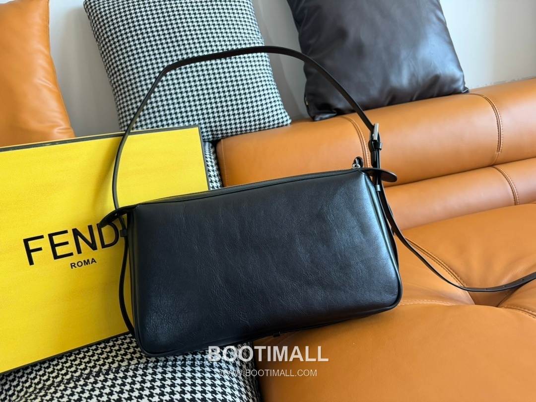 Fendi Simply FENDI Medium Calfskin Leather Bag 펜디 심플리 펜디 미디엄 카프스킨 레더 백 34.5cm 9