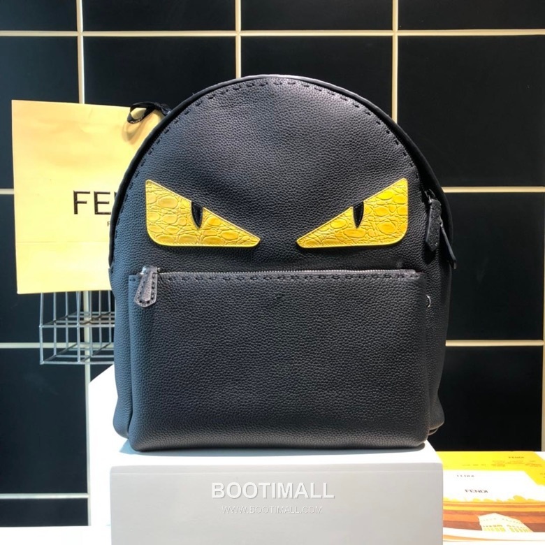 Fendi Bag Bugs Togo Leather Backpack 펜디 백버그 토고 레더 백팩 34cm 1