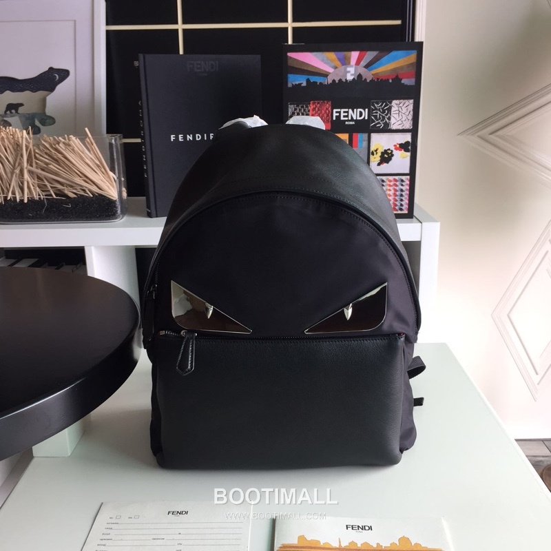 Fendi Bag Bugs Nylon Backpack 펜디 백 버그스 나일론 백팩 7012M75 34cm 1