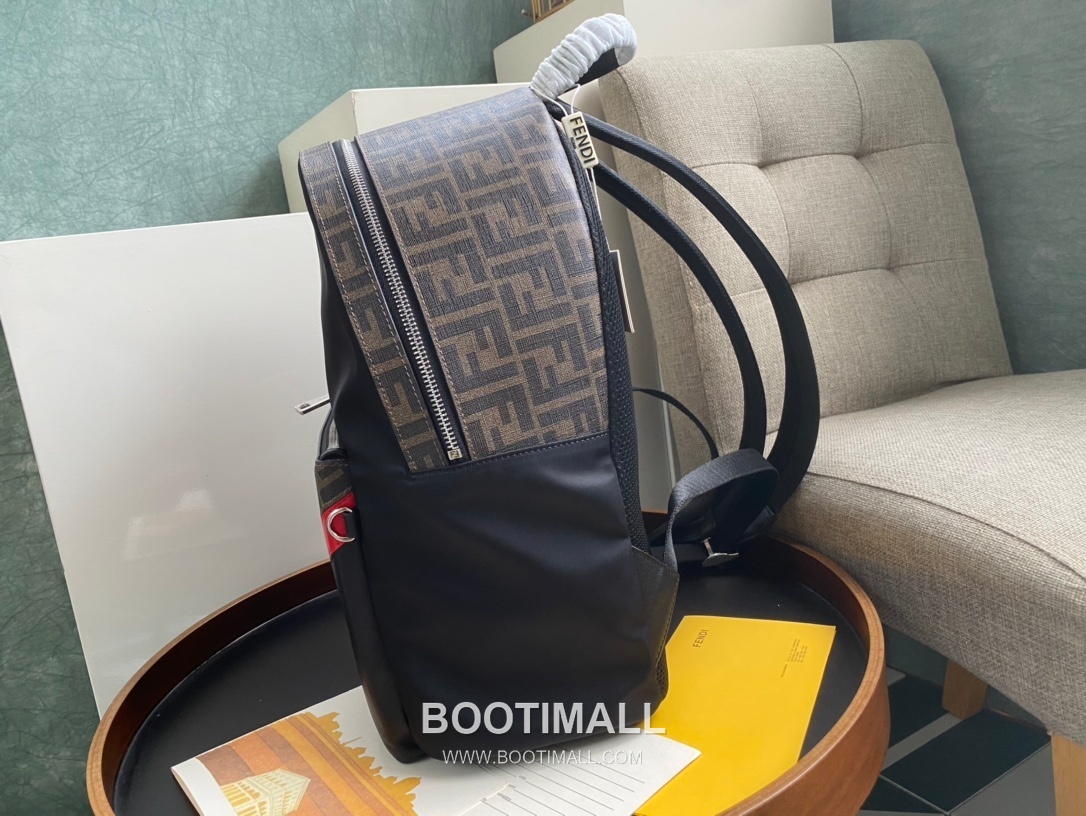 Fendi FF Nylon Backpack 펜디 FF 나일론 백팩 7012M70 32cm 3