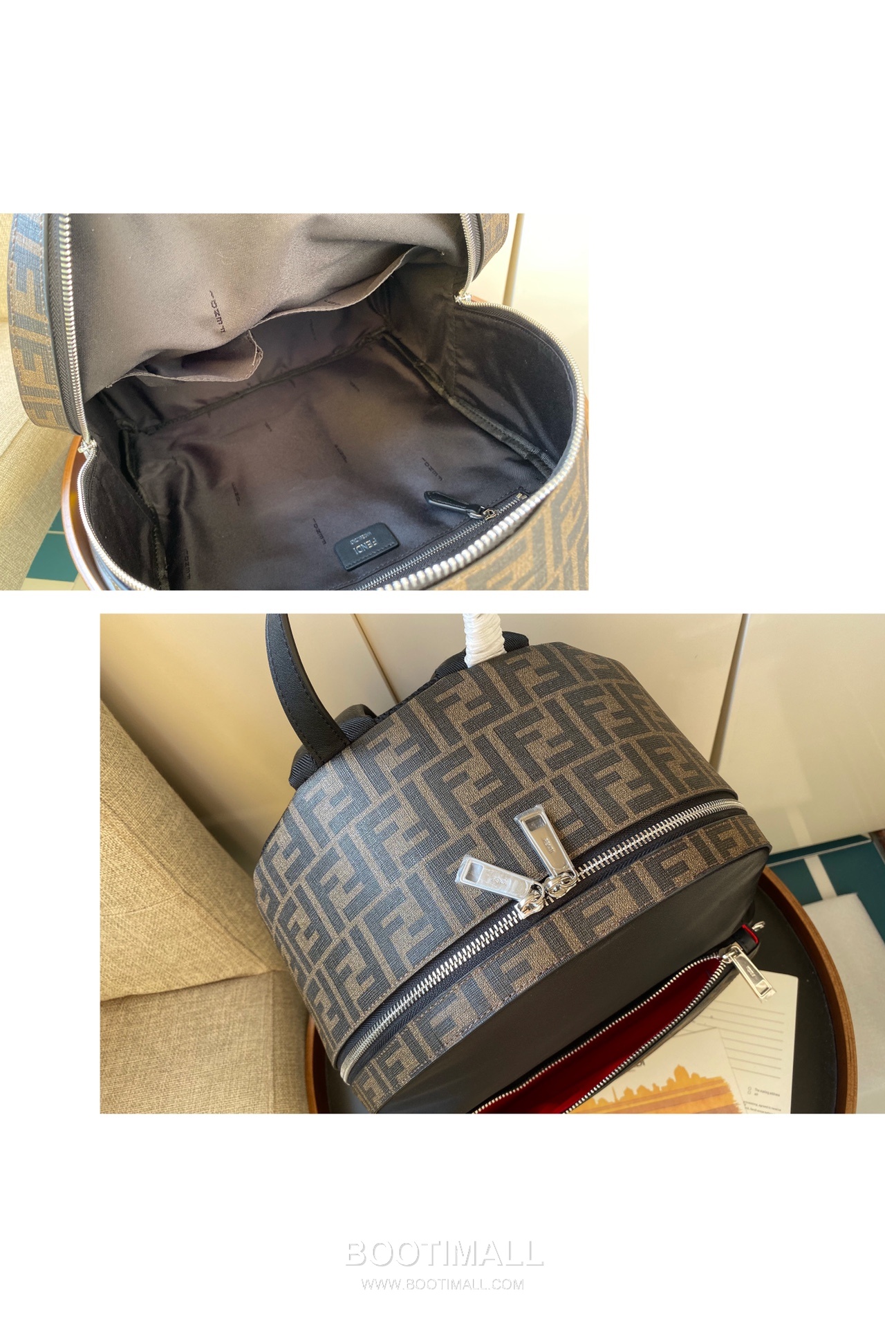 Fendi FF Nylon Backpack 펜디 FF 나일론 백팩 7012M70 32cm 8