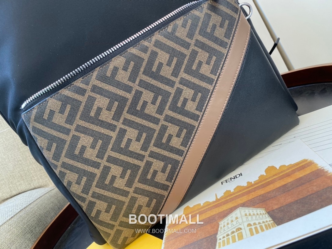 Fendi FF Nylon Backpack 펜디 FF 나일론 백팩 7012M70 32cm 6