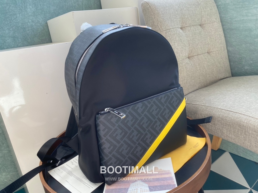 Fendi FF Nylon Backpack 펜디 FF 나일론 백팩 7012M70 32cm 2