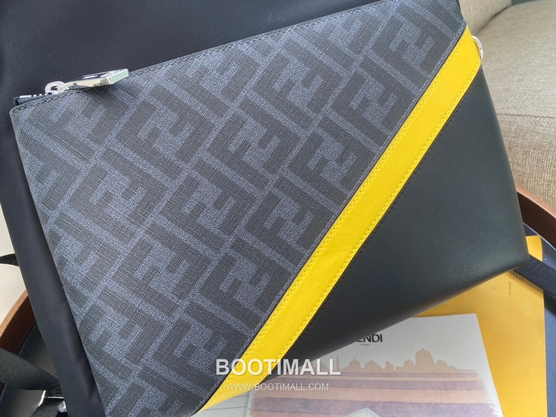 Fendi FF Nylon Backpack 펜디 FF 나일론 백팩 7012M70 32cm 5