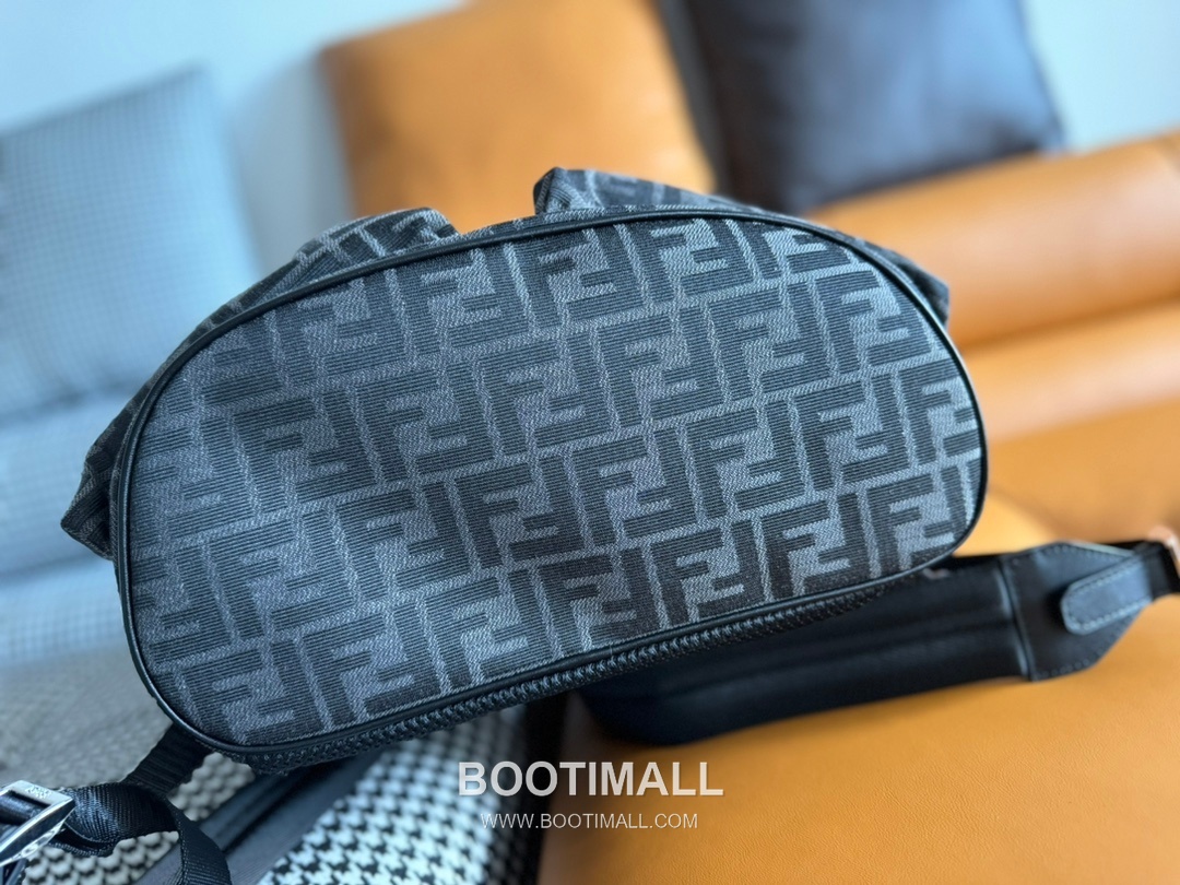 Fendi FF Jacquard Backpack 펜디 FF 자카드 백팩 7012M75 31cm 12