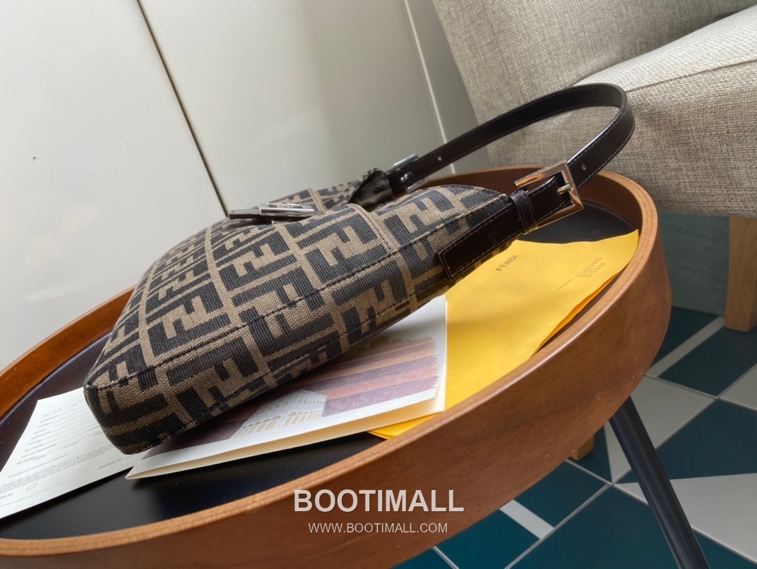 Fendi Vintage FF Canvas Shoulder Bag 펜디 빈티지 FF 캔버스 숄더백 9018M58 29cm 4