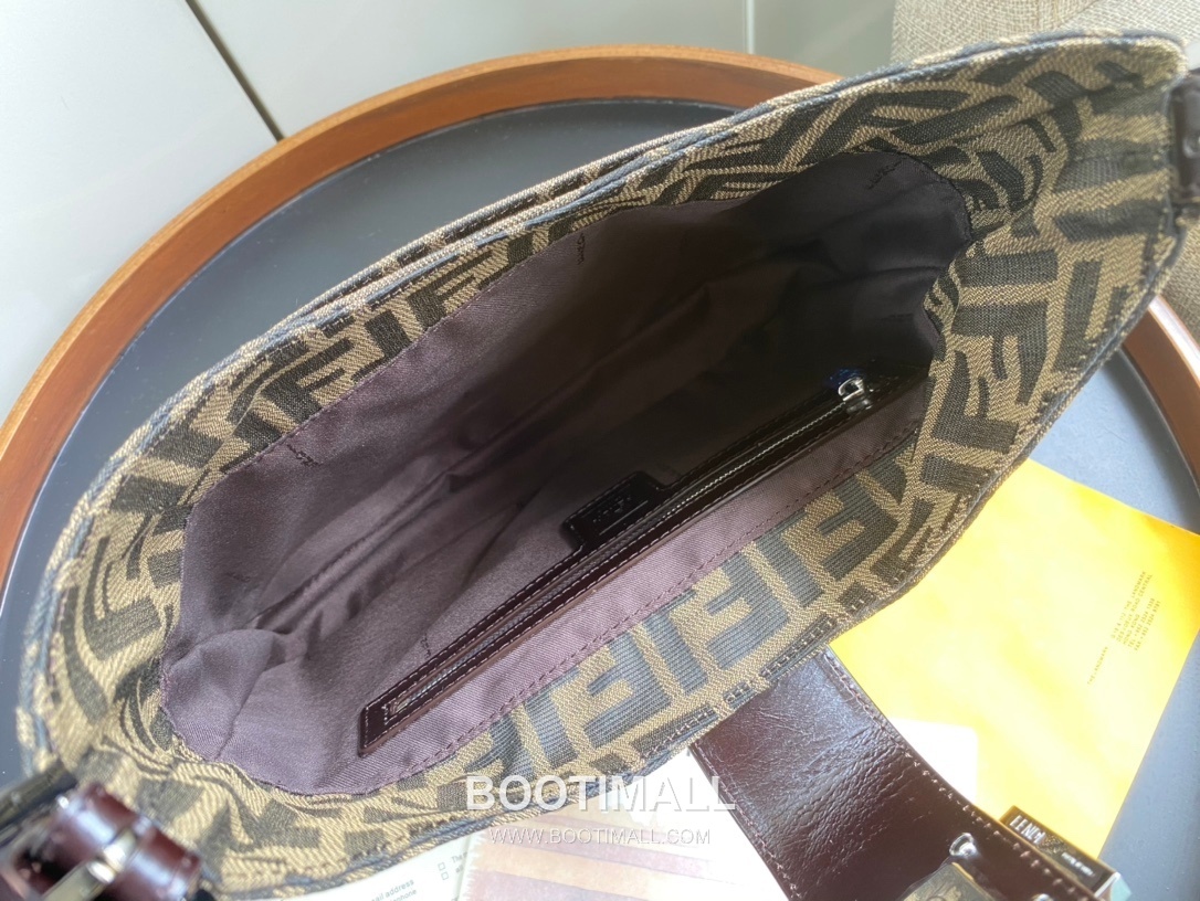 Fendi Vintage FF Canvas Shoulder Bag 펜디 빈티지 FF 캔버스 숄더백 9018M58 29cm 8