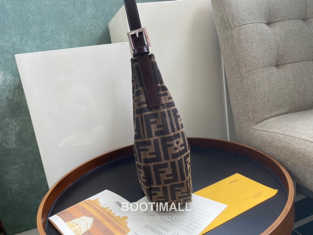 Fendi Vintage FF Canvas Shoulder Bag 펜디 빈티지 FF 캔버스 숄더백 278-2M55 33cm 3