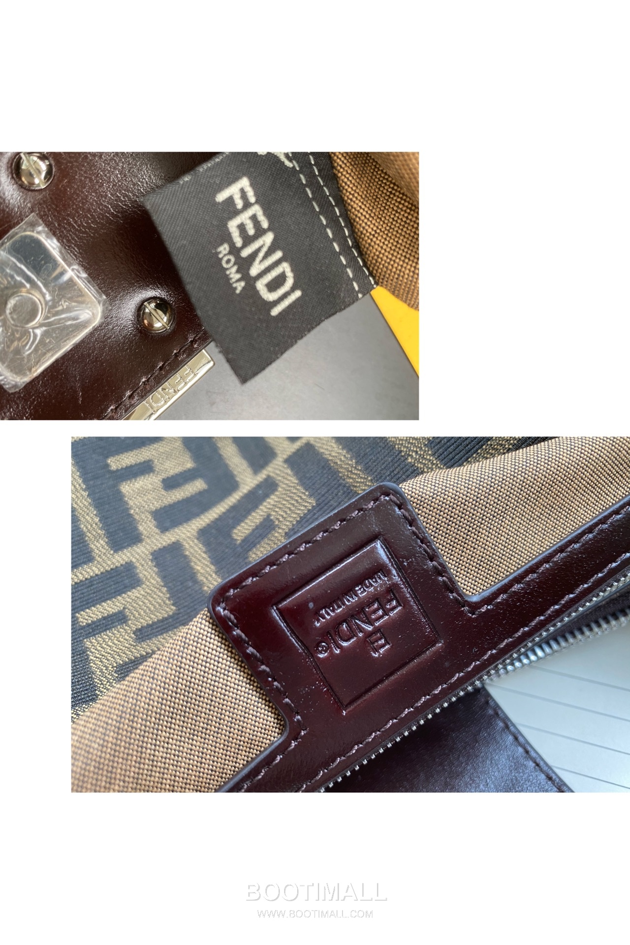 Fendi Vintage FF Canvas Shoulder Bag 펜디 빈티지 FF 캔버스 숄더백 278-2M55 33cm 7