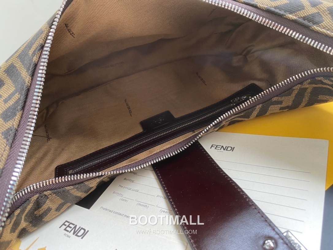 Fendi Vintage FF Canvas Shoulder Bag 펜디 빈티지 FF 캔버스 숄더백 278-2M55 33cm 9