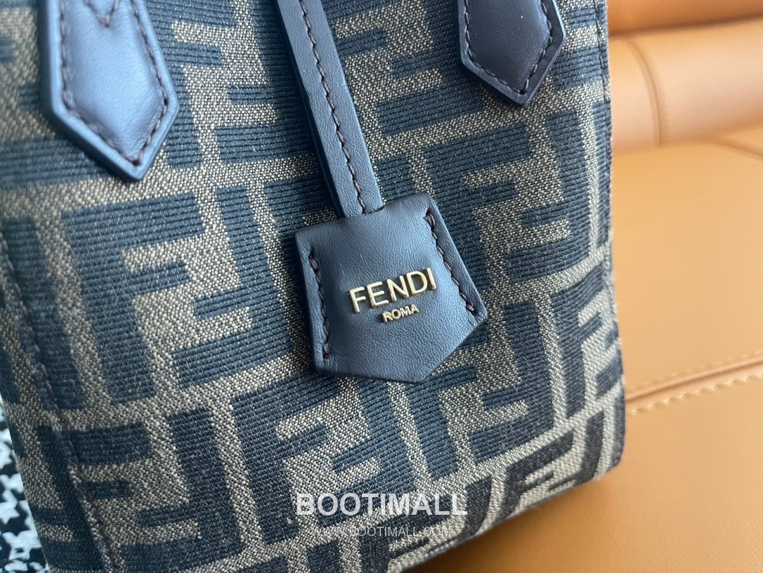 Fendi Origami FF Canvas Foldable Bucket Tote Bag 펜디 오리가미 FF 캔버스 폴더블 버킷 토트백 8826M68 19cm 5
