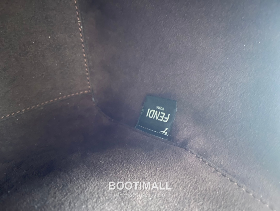 Fendi Origami FF Canvas Foldable Bucket Tote Bag 펜디 오리가미 FF 캔버스 폴더블 버킷 토트백 8826M68 19cm 9