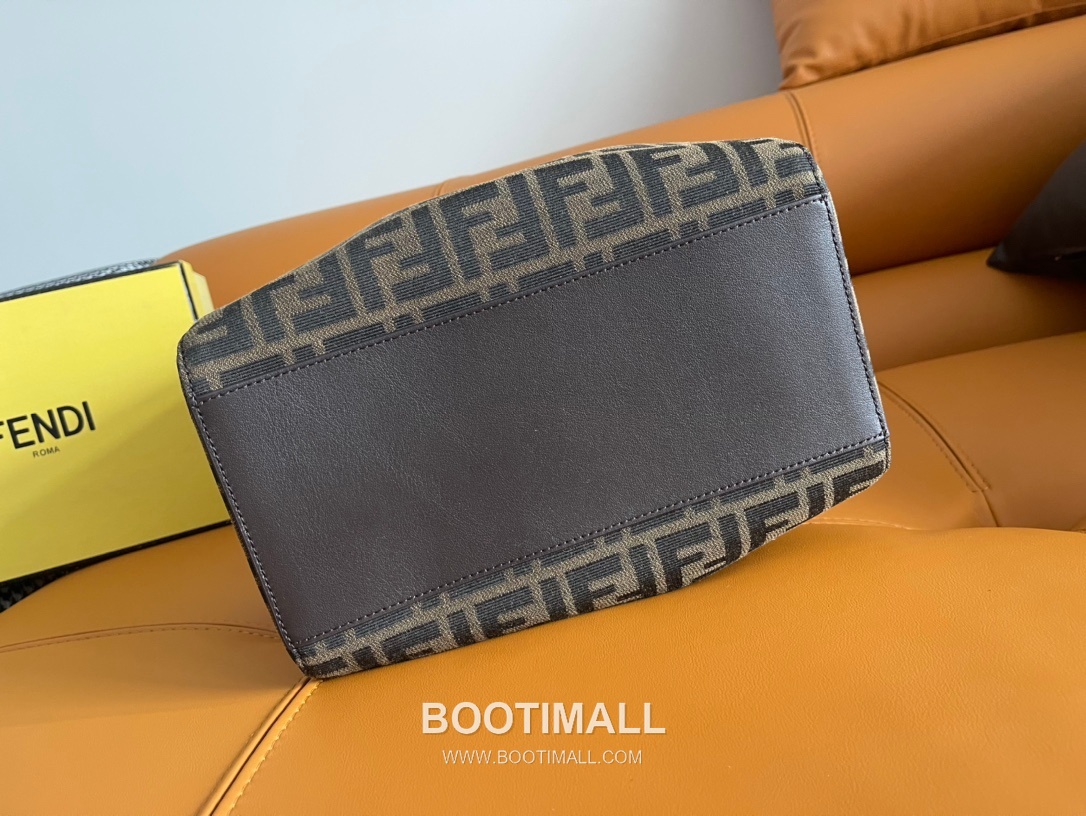 Fendi Origami FF Canvas Foldable Bucket Tote Bag 펜디 오리가미 FF 캔버스 폴더블 버킷 토트백 8626M72 27cm 3