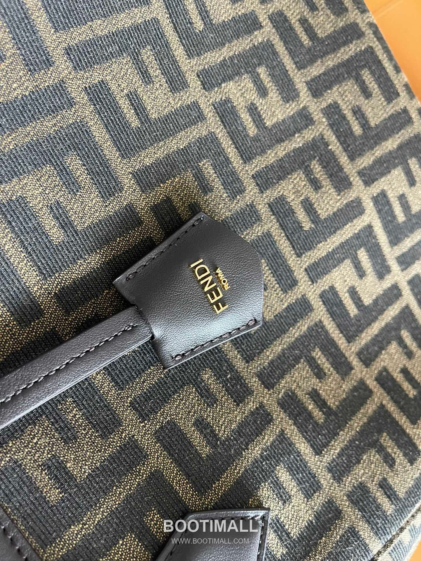 Fendi Origami FF Canvas Foldable Bucket Tote Bag 펜디 오리가미 FF 캔버스 폴더블 버킷 토트백 8626M72 27cm 5