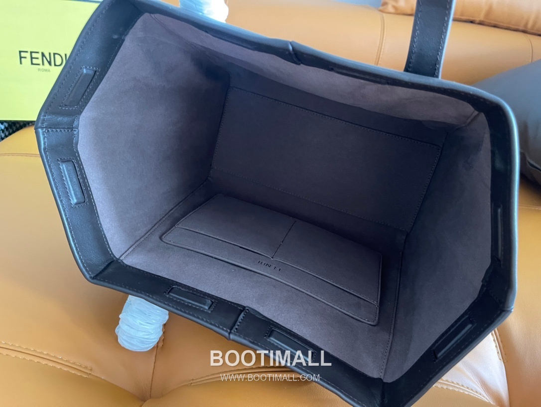 Fendi Origami FF Canvas Foldable Bucket Tote Bag 펜디 오리가미 FF 캔버스 폴더블 버킷 토트백 8626M72 27cm 8