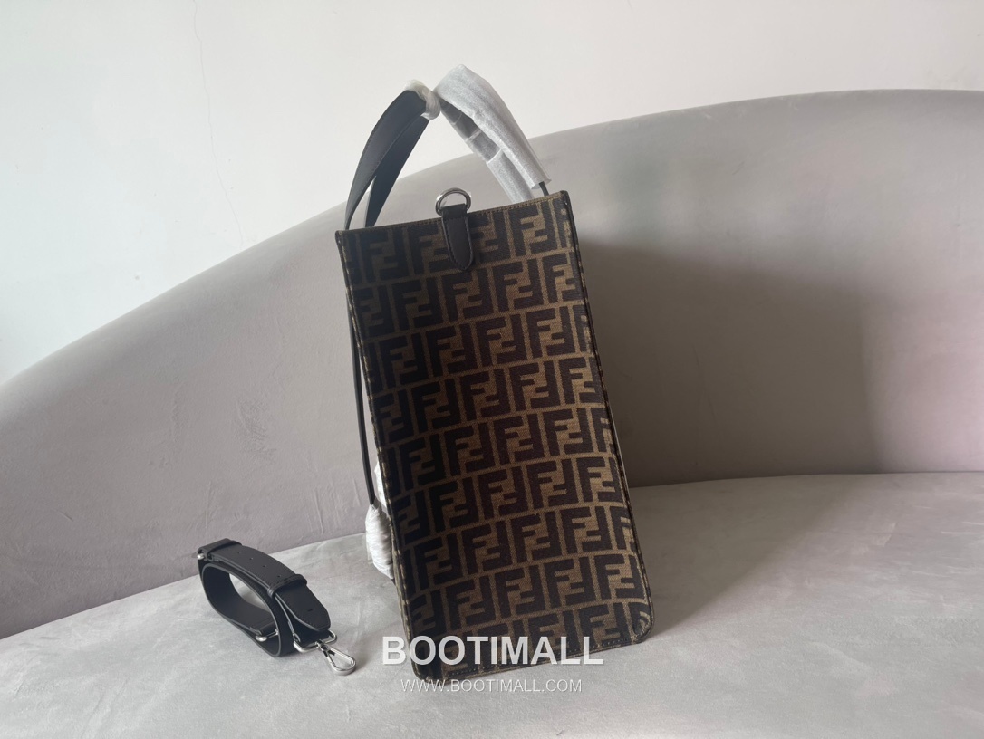 Fendi FF Recycled Jacquard Large Tote Bag 펜디 FF 리사이클 자카드 라지 토트백 390M78 41cm 3