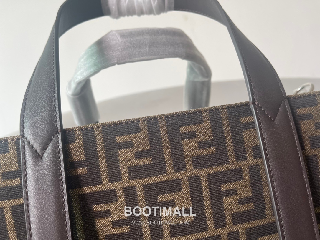 Fendi FF Recycled Jacquard Large Tote Bag 펜디 FF 리사이클 자카드 라지 토트백 390M78 41cm 5