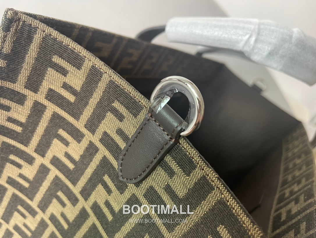 Fendi FF Recycled Jacquard Large Tote Bag 펜디 FF 리사이클 자카드 라지 토트백 390M78 41cm 6