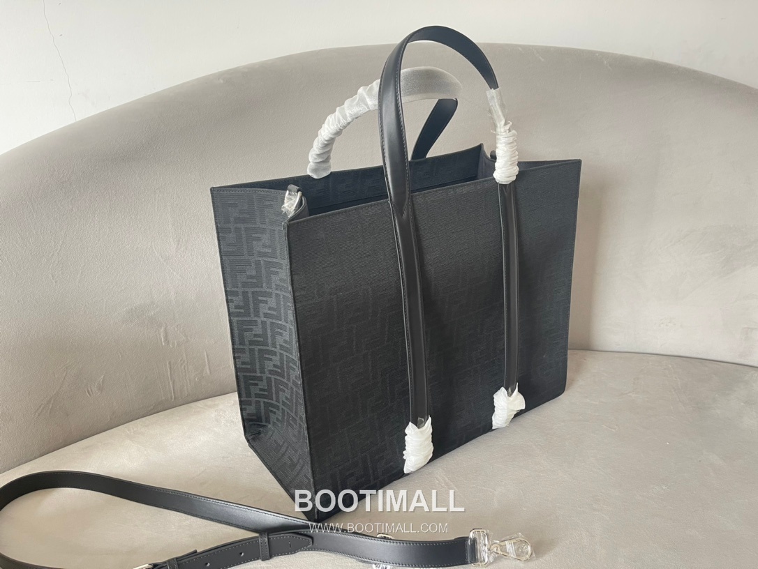 Fendi FF Recycled Jacquard Large Tote Bag 펜디 FF 리사이클 자카드 라지 토트백 390M78 41cm 2