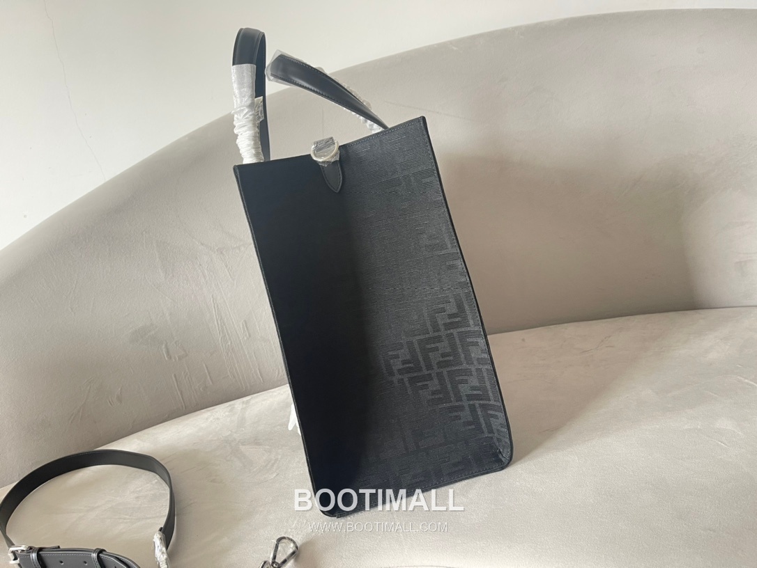 Fendi FF Recycled Jacquard Large Tote Bag 펜디 FF 리사이클 자카드 라지 토트백 390M78 41cm 3