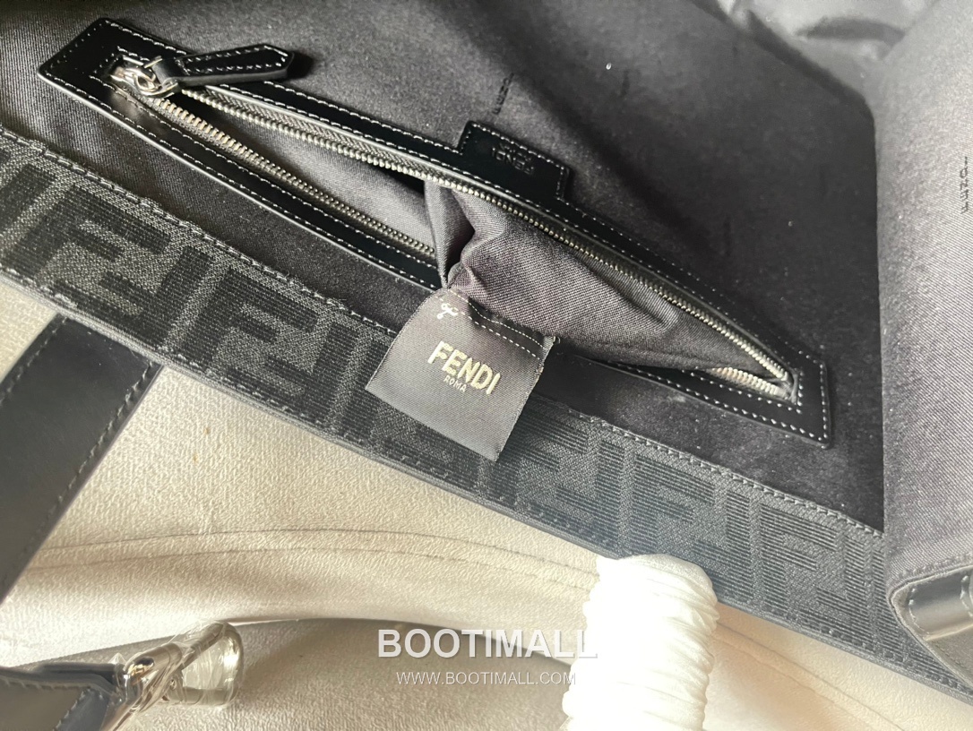 Fendi FF Recycled Jacquard Large Tote Bag 펜디 FF 리사이클 자카드 라지 토트백 390M78 41cm 8