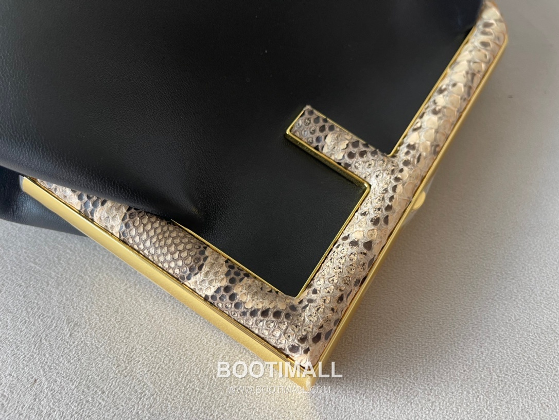 Fendi First Nappa Leather Python Detail Small Bag 펜디 퍼스트 나파 가죽 파이톤 디테일 스몰 토트 클러치백 129M98 26cm 7